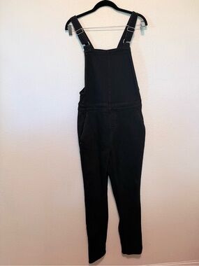 Treasure & Bond Black Jean Overalls Small
